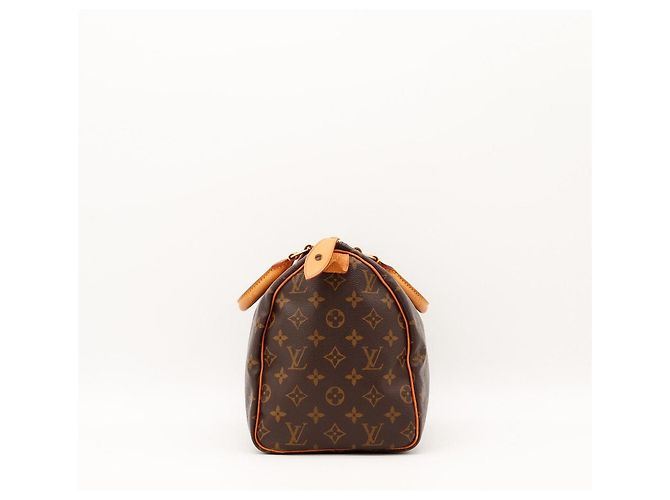 Borsa a mano Louis Vuitton Speedy 30 Monogram Canvas Marrone Monogramma - vista 3