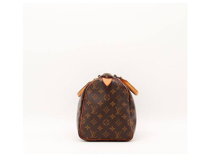 Borsa a mano Louis Vuitton Speedy 30 Monogram Canvas Marrone Monogramma - vista 5