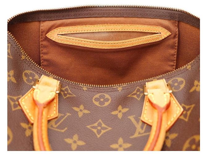 Borsa a mano Louis Vuitton Speedy 30 Monogram Canvas Marrone Monogramma - vista 7