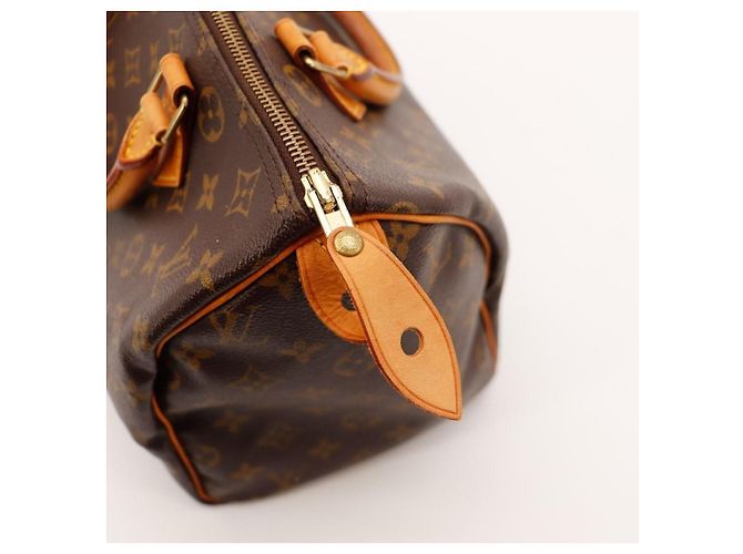 Borsa a mano Louis Vuitton Speedy 30 Monogram Canvas Marrone Monogramma - vista 9