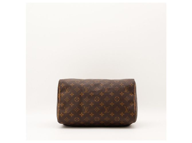 Borsa Louis Vuitton Speedy 30 Monogram Canvas Marrone Monogramma - vista 6