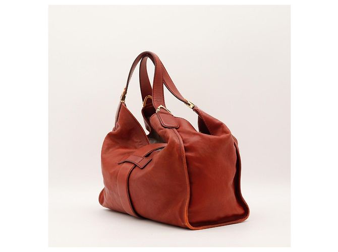 Borsa Hobo Gucci in pelle rossa Rosso - vista 4