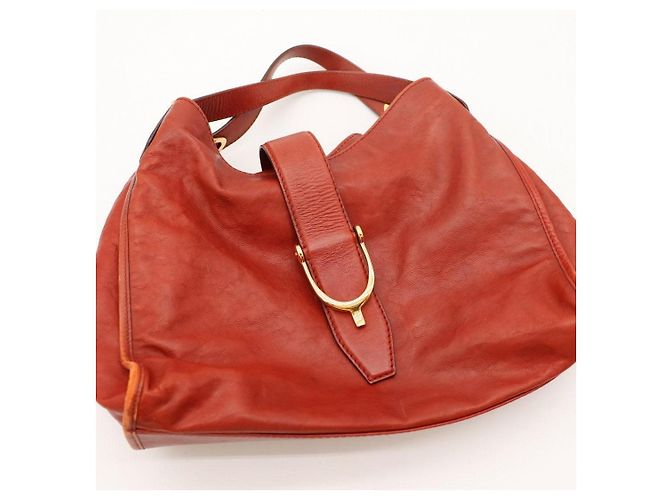 Borsa Hobo Gucci in pelle rossa Rosso - vista 6