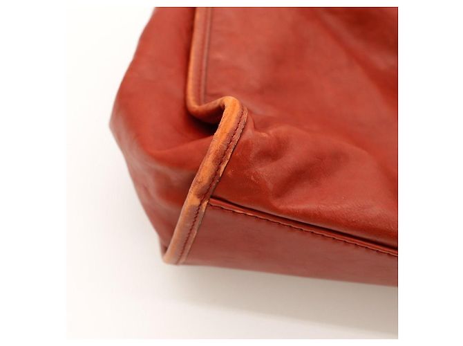 Borsa Hobo Gucci in pelle rossa Rosso - vista 7