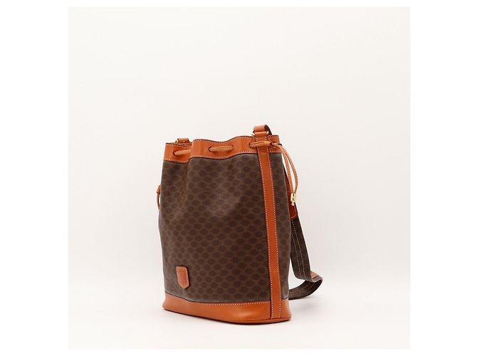 Céline Celine Vintage Monogram Bucket Bag Braun - Ansicht 2