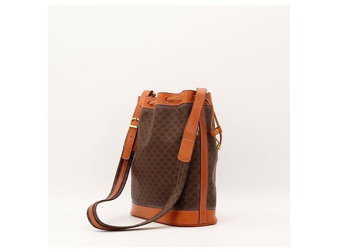 Céline Celine Vintage Monogram Bucket Bag Braun - Ansicht 4
