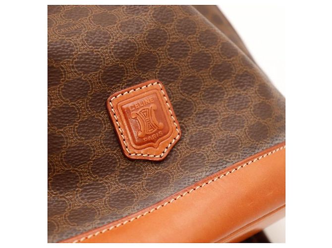 Céline Celine Vintage Monogram Bucket Bag Braun - Ansicht 7