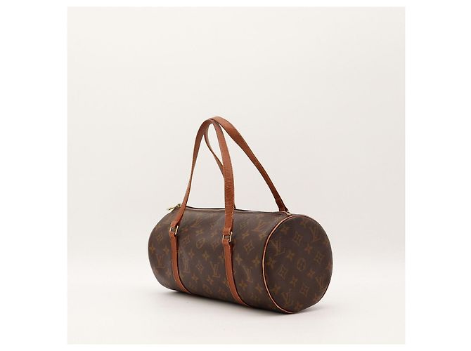 Borsa Louis Vuitton Monogram Papillon 30 Marrone Monogramma - vista 2