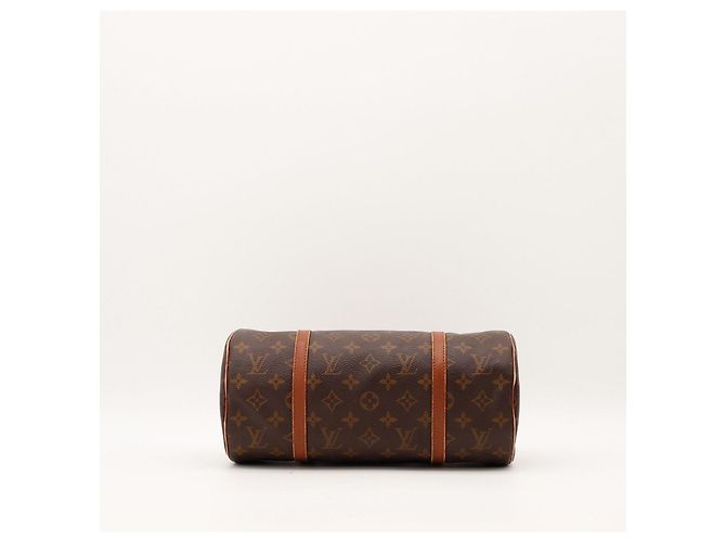 Borsa Louis Vuitton Monogram Papillon 30 Marrone Monogramma - vista 5