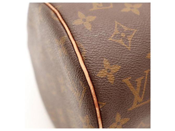 Borsa Louis Vuitton Monogram Papillon 30 Marrone Monogramma - vista 8