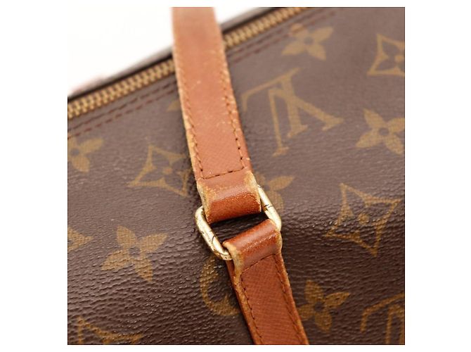 Borsa Louis Vuitton Monogram Papillon 30 Marrone Monogramma - vista 9