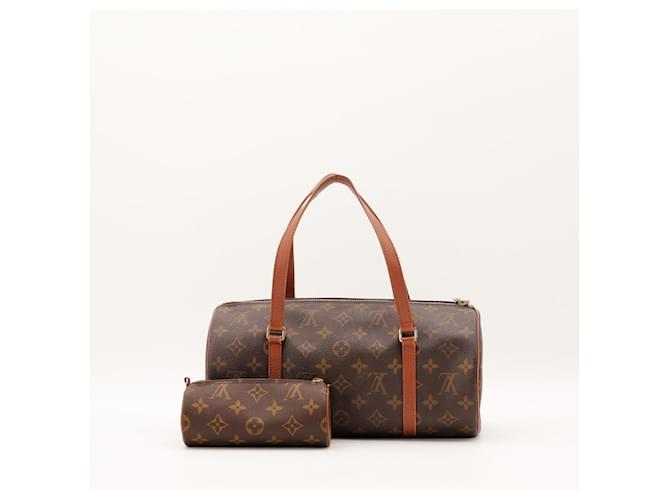 Louis Vuitton Monogram Papillon 30 con pochette Marrone Monogramma - vista 3