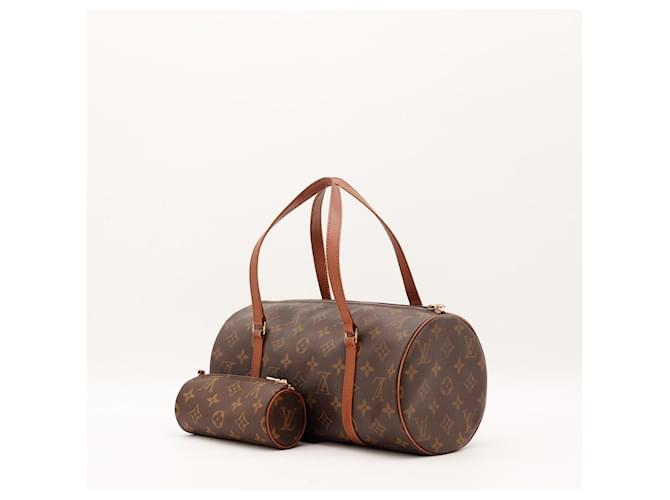 Louis Vuitton Monogram Papillon 30 con pochette Marrone Monogramma - vista 4