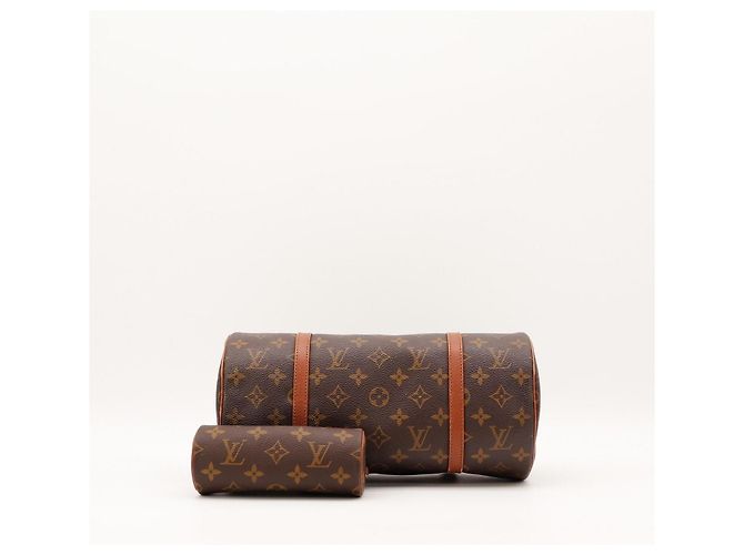 Louis Vuitton Monogram Papillon 30 con pochette Marrone Monogramma - vista 5