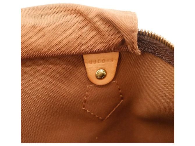 Borsa Louis Vuitton Speedy 30 Monogram Canvas Marrone Monogramma - vista 8