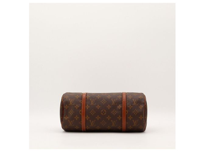 Borsa Louis Vuitton Monogram Papillon 30 Marrone Monogramma - vista 5
