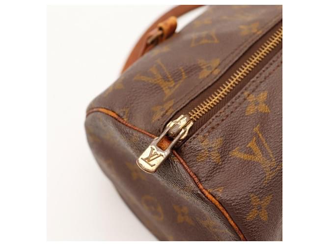Borsa Louis Vuitton Monogram Papillon 30 Marrone Monogramma - vista 7