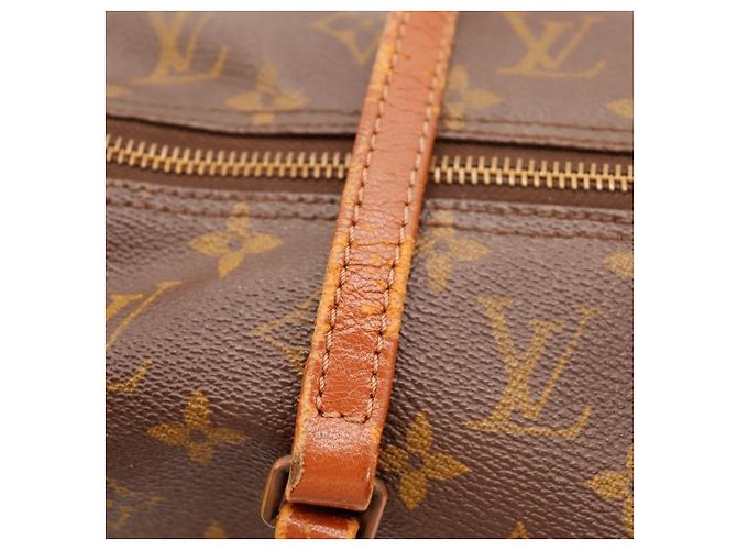 Borsa Louis Vuitton Monogram Papillon 30 Marrone Monogramma - vista 8