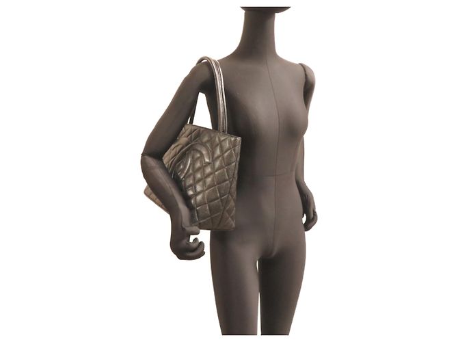 Borsa Tote Chanel Reissue Nero - vista 8