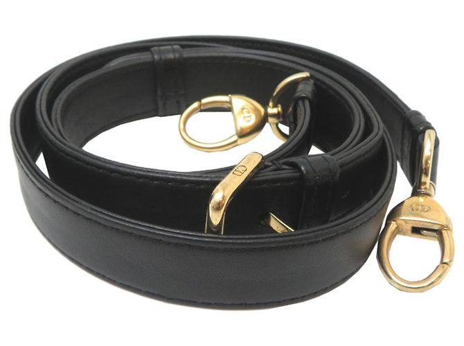 Borsa Lady Christian Dior in pelle d'agnello nera Nero - vista 9