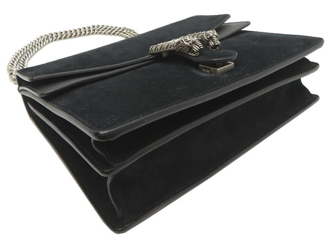Borsa a tracolla con catena Gucci Dionysus Nero - vista 3