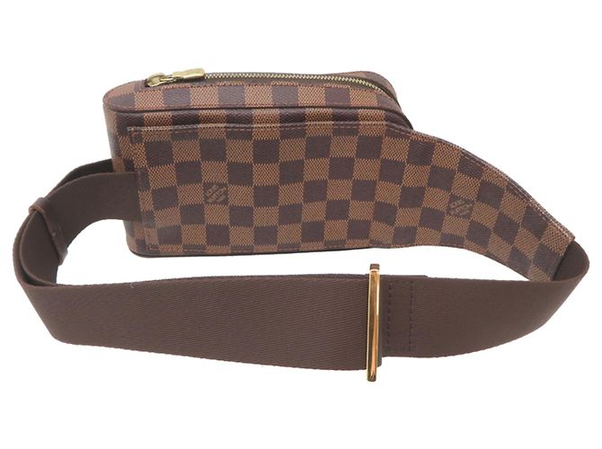 Borsa a tracolla Louis Vuitton Geronimos da uomo Marrone - vista 2