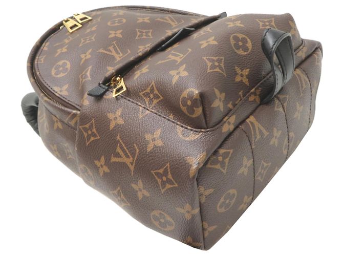 Zaino Louis Vuitton Palm Springs PM da donna Marrone - vista 3