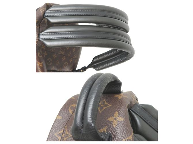 Zaino Louis Vuitton Palm Springs PM da donna Marrone - vista 5