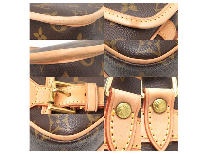 Borsa a tracolla Louis Vuitton Sologne da donna Marrone - vista 10