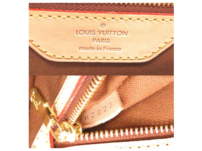Borsa a tracolla Louis Vuitton Sologne da donna Marrone - vista 7