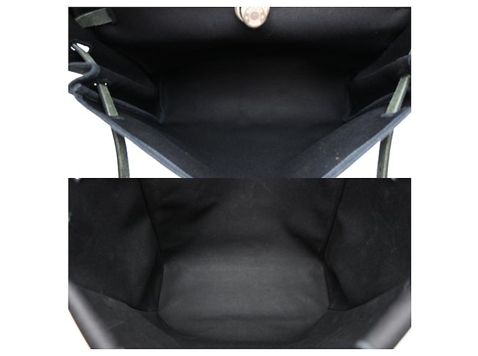 Hermès Borsa a tracolla Hermes Herbag MM Nero - vista 6