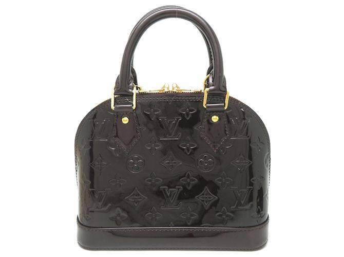 Borsa Louis Vuitton Alma BB Bordò Porpora - vista 2