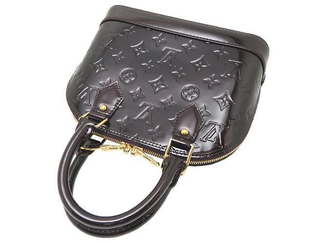 Borsa Louis Vuitton Alma BB Bordò Porpora - vista 4