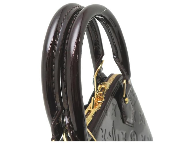 Borsa Louis Vuitton Alma BB Bordò Porpora - vista 5