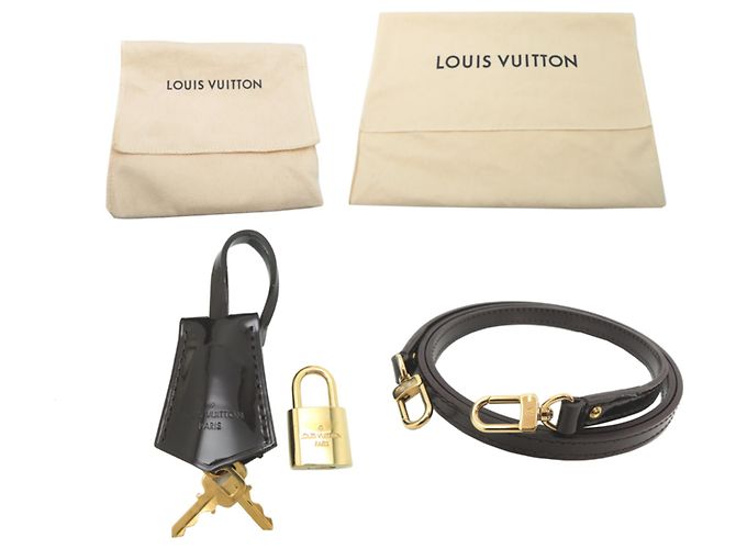 Borsa Louis Vuitton Alma BB Bordò Porpora - vista 9