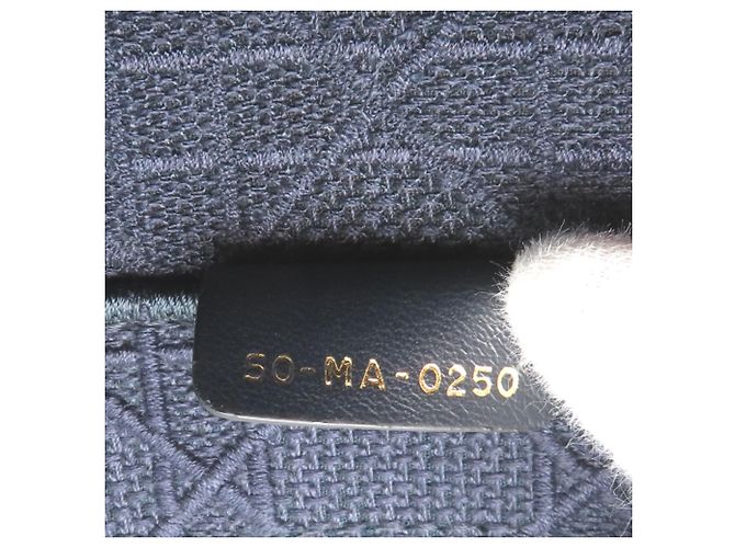 Christian Dior Kanner Book Tote Medium Blu navy - vista 8