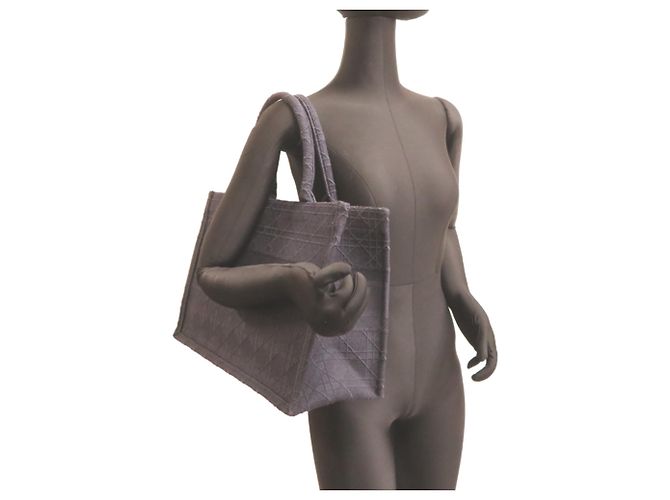 Christian Dior Kanner Book Tote Medium Blu navy - vista 9