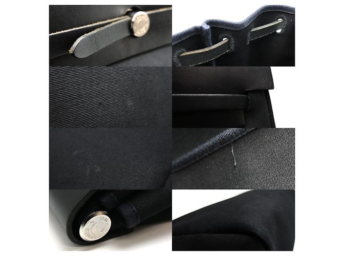 Hermès Borsa Hermes Herbag MM 1999 Black Nero - vista 7