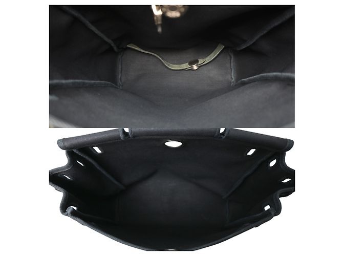 Hermès Bolso de hombro Hermes Herbag Ad PM Negro - vista 6