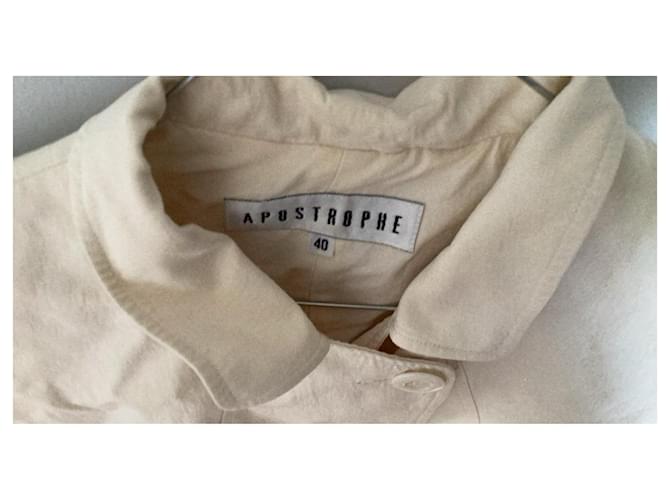 Apostrophe Beiges Leinenjacket - Ansicht 2