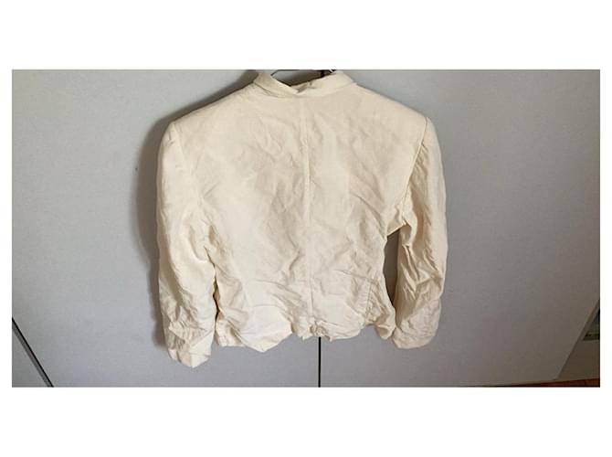 Apostrophe Beiges Leinenjacket - Ansicht 3