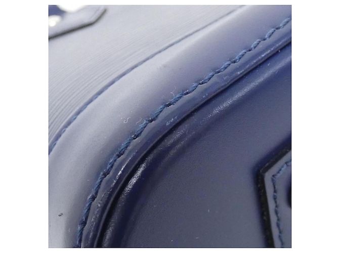 Borsa Louis Vuitton Epi Alma BB Blu - vista 3