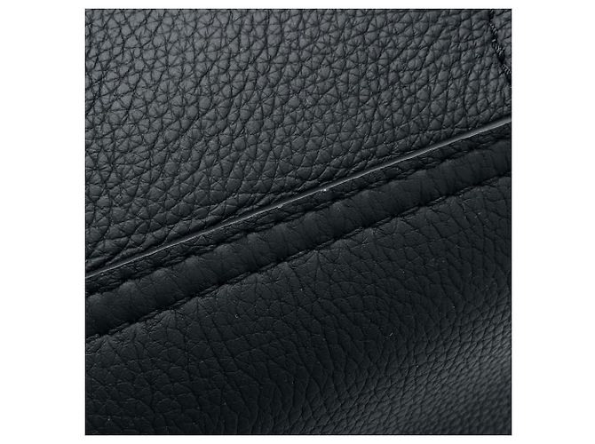 Zaino Louis Vuitton LV Touch Leather Steamer M27063 Nero - vista 5