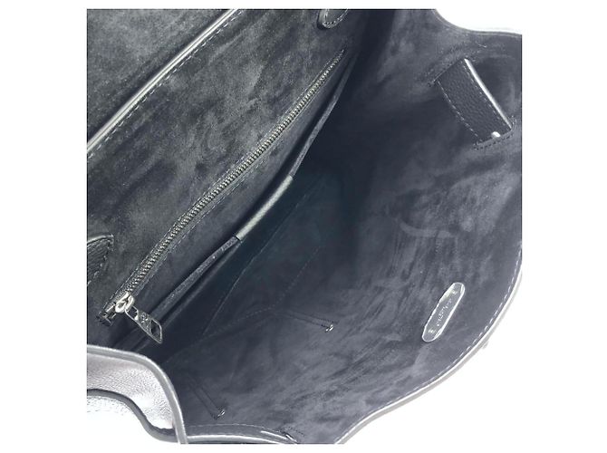 Zaino Louis Vuitton LV Touch Leather Steamer M27063 Nero - vista 8