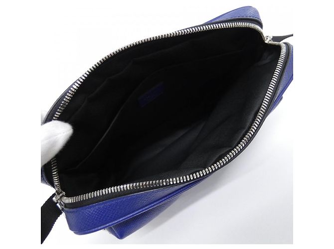 Louis Vuitton Taiga Rama Outdoor Messenger PM M30242 Borsa a tracolla Blu - vista 7