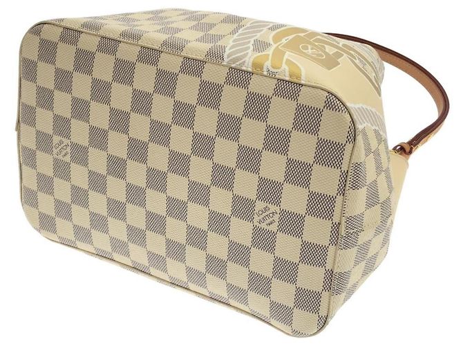 Néonoé Louis Vuitton Damier Azur Neo Noe MM Shoulder Bag Blue - view 3