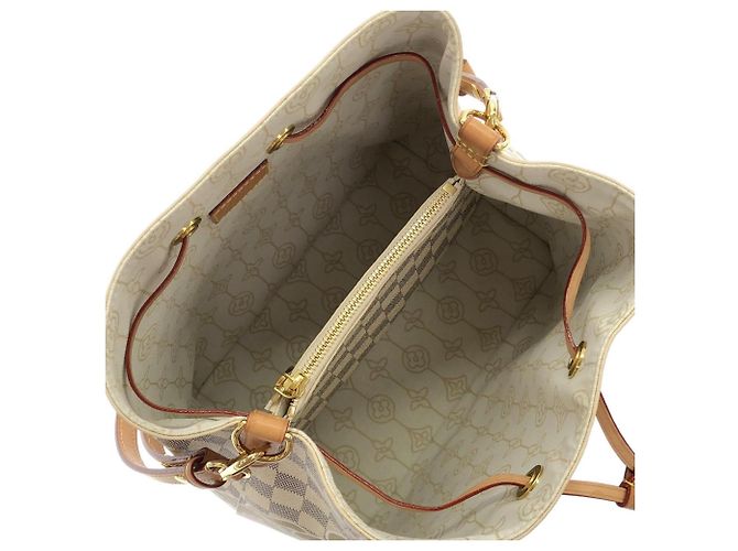 Néonoé Louis Vuitton Damier Azur Neo Noe MM Shoulder Bag Blue - view 8