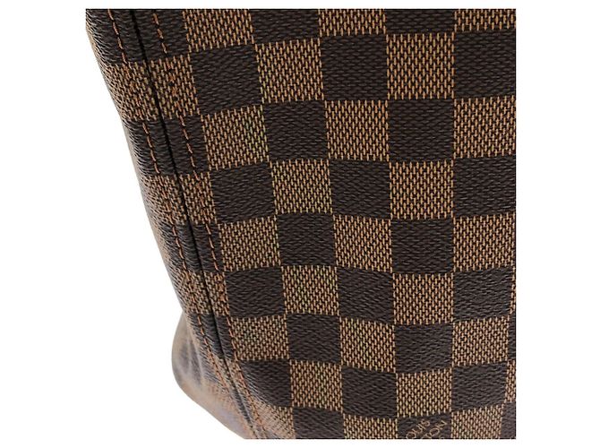 Borsa Louis Vuitton Damier Neverfull MM Damier ebene - vista 3