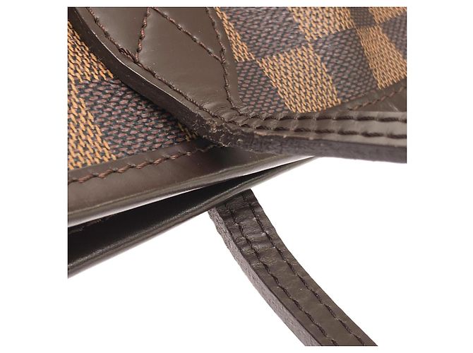 Borsa Louis Vuitton Damier Neverfull MM Damier ebene - vista 5