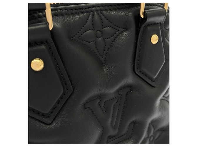 Borsa Louis Vuitton Bubblegram Alma Soft BB Nero - vista 3